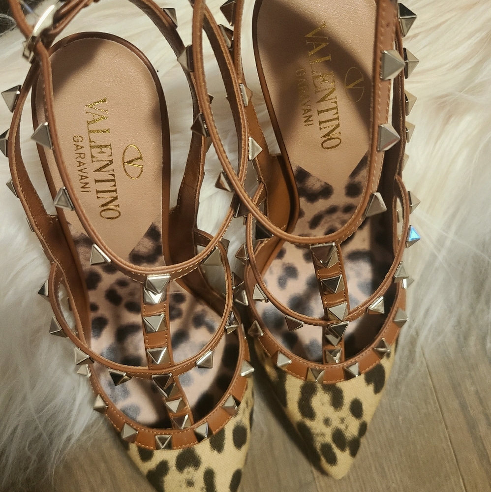 Valentino rockstud safari leopard 37